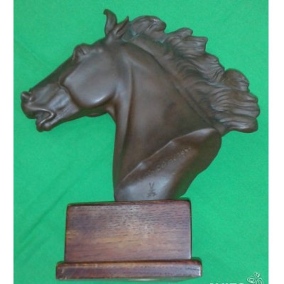 Скульптура фарфор Мейсен "Голова коня".
